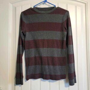 🔥5 FOR $25🔥Boys Urban Pipeline Striped Thermal Shirt